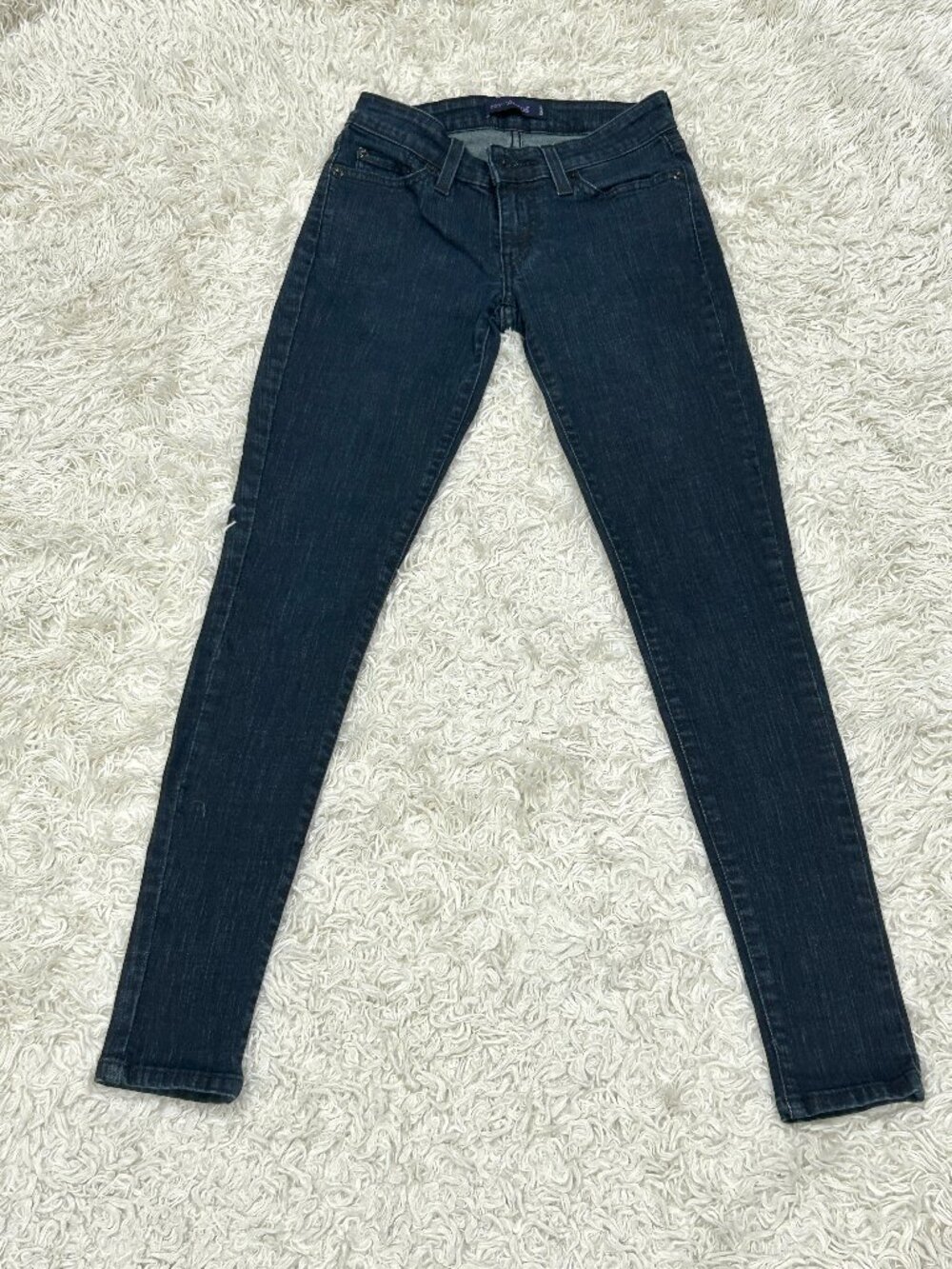 Levis 535 Legging Skinny Jeans Dark Wash Size 1 Stretch Denim